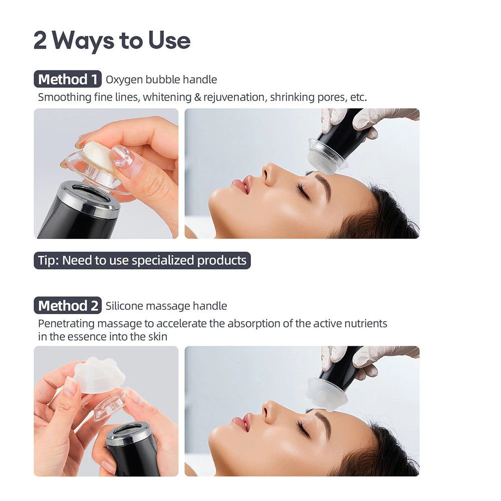 Oxygen Bubble Pen 5-Gear Vibration Bubble Tool