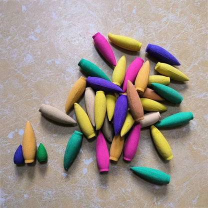 Natural Oversized Backflow Incense Cones 30 Minutes