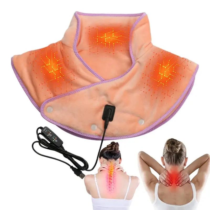 Electric Neck Shoulder Heating Pad 3 Settings