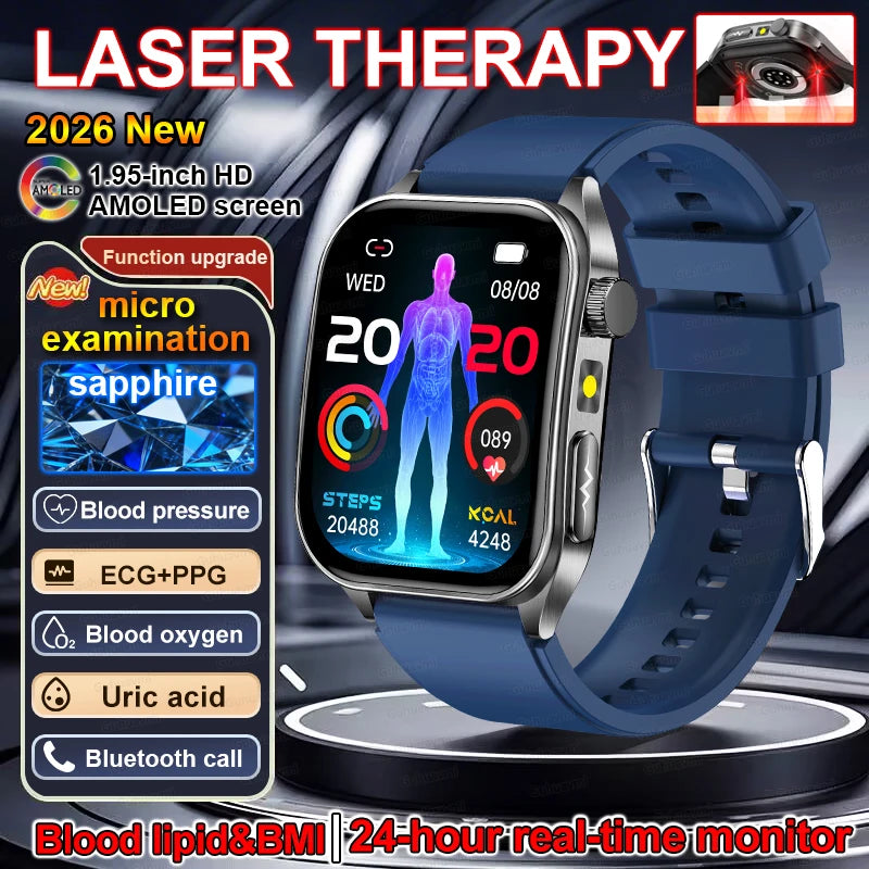 2026 New Smart Watch Laser Therapy.............