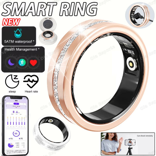 Diamond Fashion Women Smart Ring