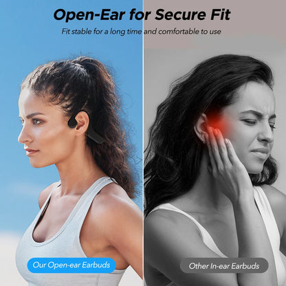 Headphones Bluetooth Open Ear Wireless Bone Conduction