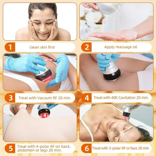 Ultrasonic Weight Loss Skin Rejuvenation Beauty Machine