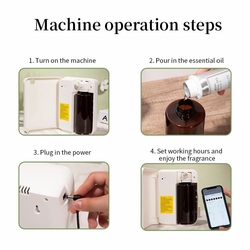 Bluetooth Diffuser Electric Smell Perfume Essential Oils
