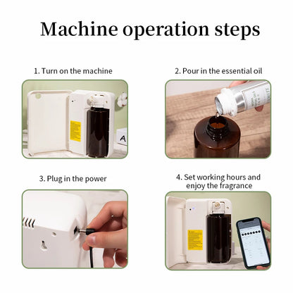 Bluetooth Diffuser Electric Smell Perfume Essential Oils