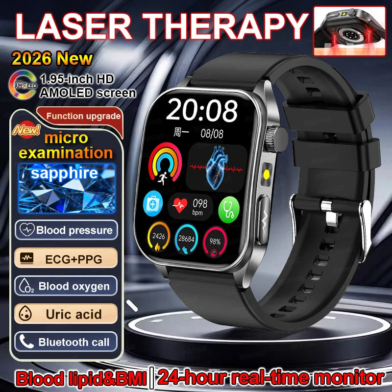 2026 New Smart Watch Laser Therapy.............