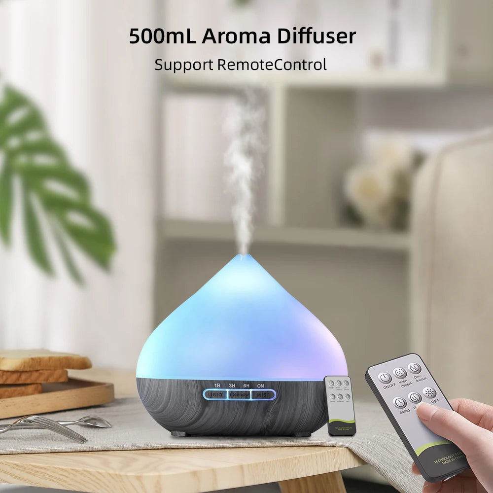 Ultrasonic Air Humidifier Essential Oil Diffusers