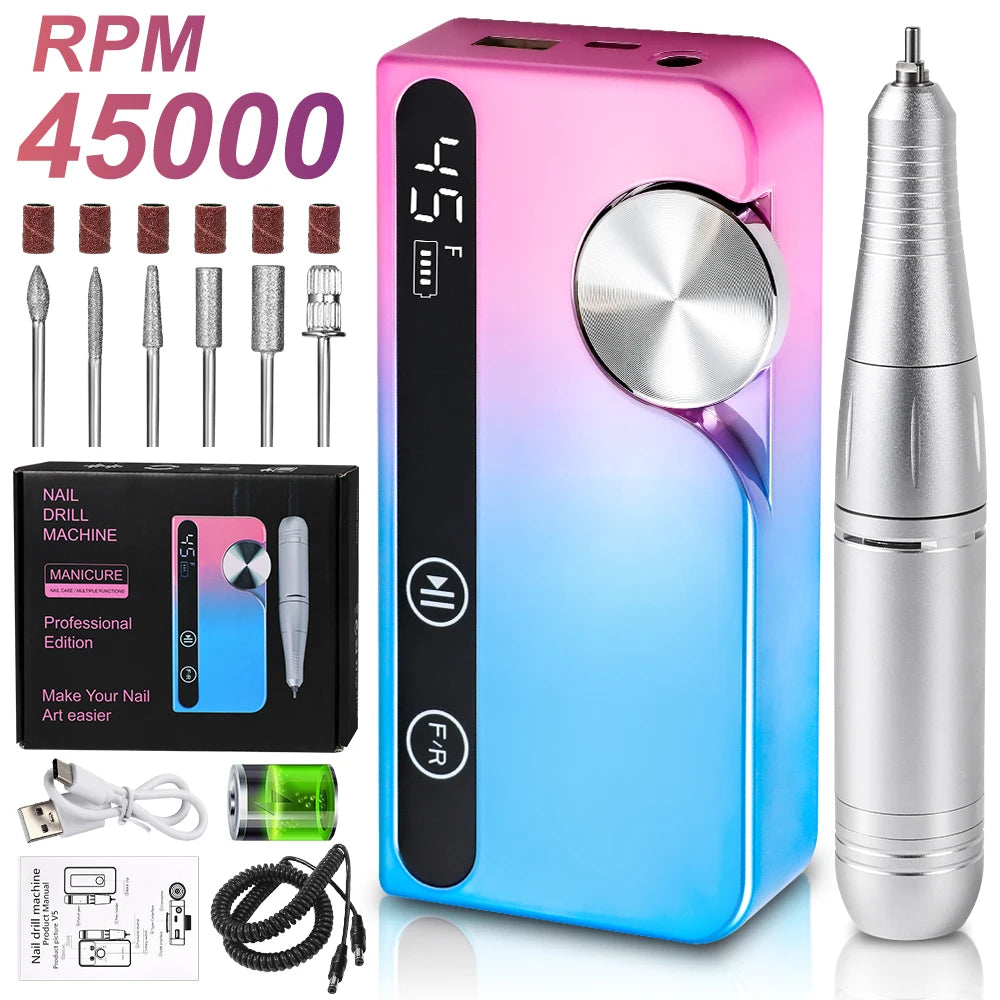 Professional Nail Drill Rechargeable
