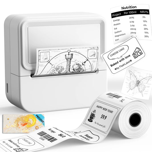 Mini Portable Bluetooth Printer - Pocket thermal printer