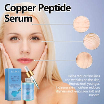 Copper Peptide Facial Serum Moisturizing Firming Oil