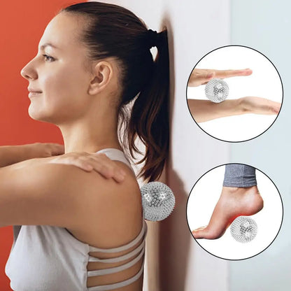 Hand Exercise Balls Spiked Massager Exterior