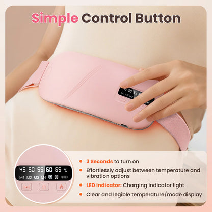 Electric Heating Massager for Menstrual Cramps