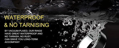 Men Women Anxiety Relief Band Spinner Rings