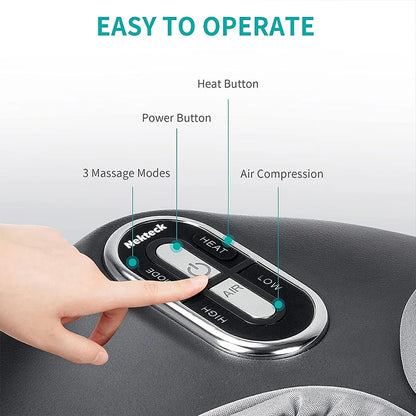 Foot Massager Heating Therapy Air Compression