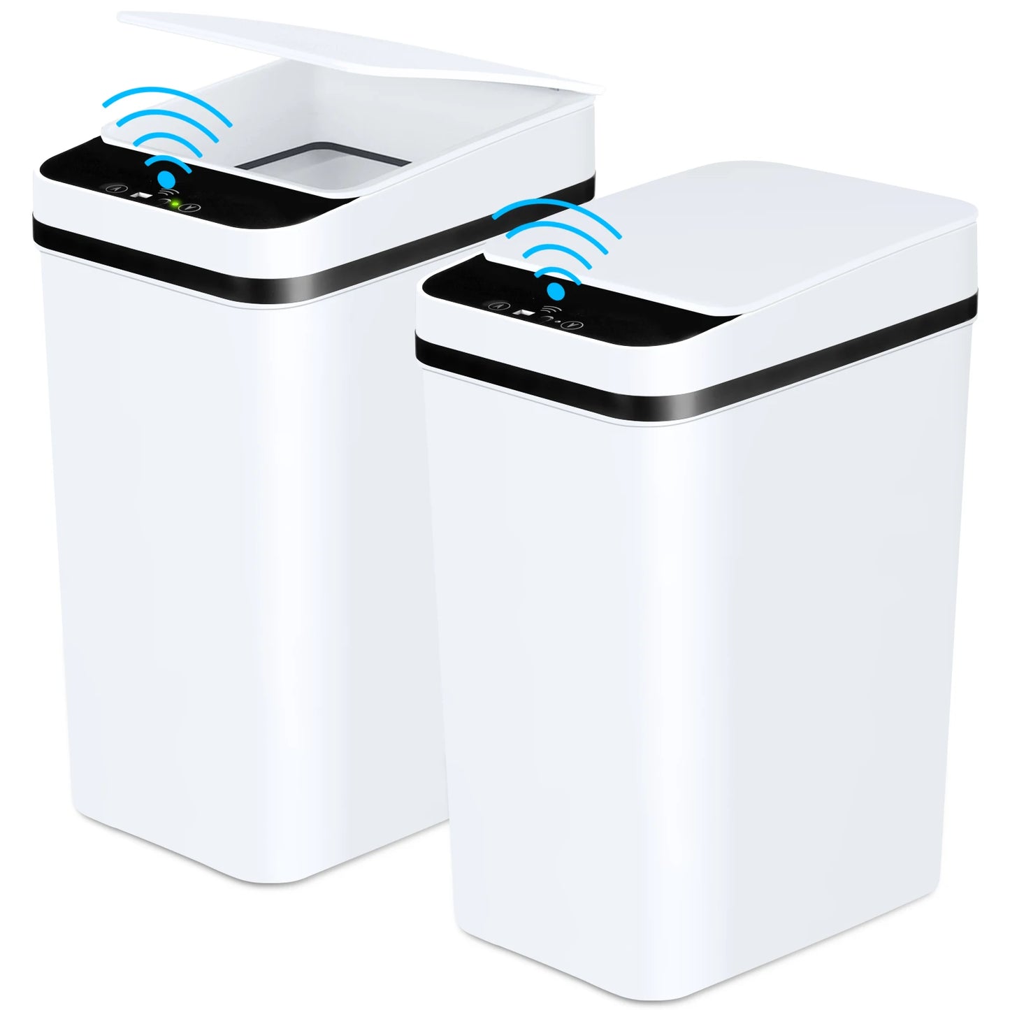 Bathroom Automatic Trash Cans Touchless Motion Sensor