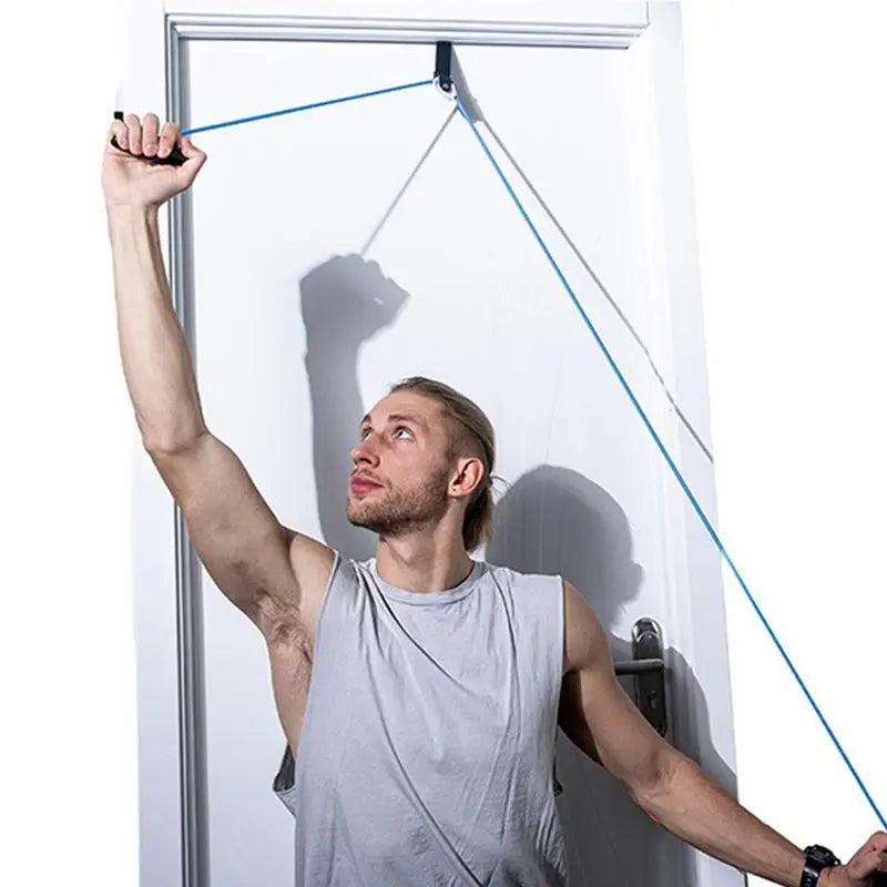 Shoulder Pulley over the Door Over Exerciser