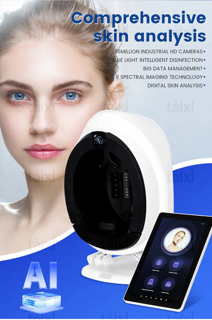 3D Mirror Skin Analysis Spectral Imaging