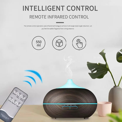 Ultrasonic Aromatherapy Diffuser with 6 Essential Oils