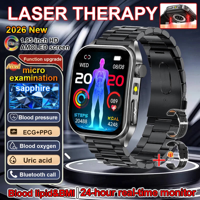 2026 New Smart Watch Laser Therapy.............