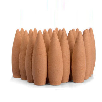 Natural Oversized Backflow Incense Cones 30 Minutes