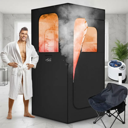 Large Portable Steam Sauna with Remote Control