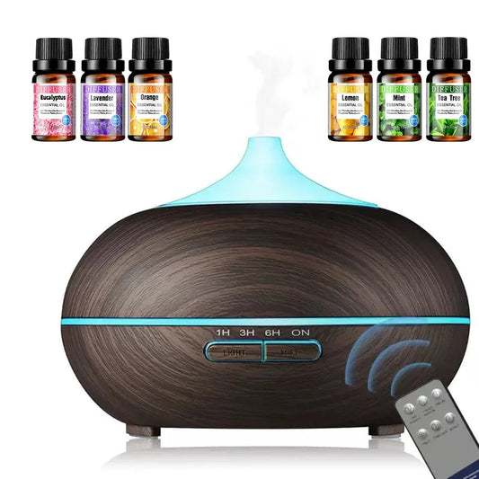 Ultrasonic Aromatherapy Diffuser with 6 Essential Oils