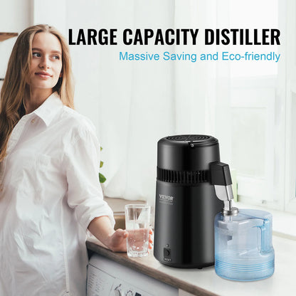 Water Distiller 1.05 Gallon Pure Water Purifier