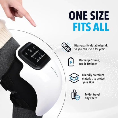Knee Massager Smart Red Light for Swelling-Stiff Joints