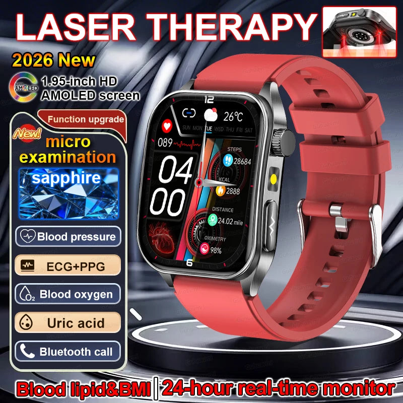 2026 New Smart Watch Laser Therapy.............