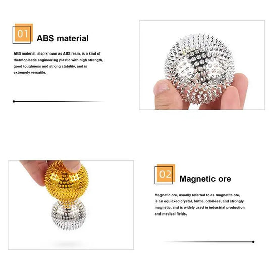 Hand Exercise Balls Spiked Massager Exterior