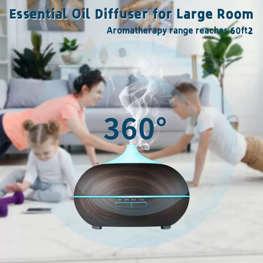 Ultrasonic Aromatherapy Diffuser with 6 Essential Oils