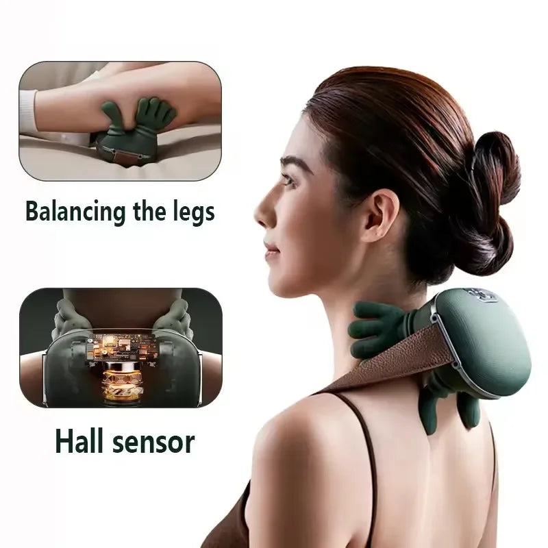 Neck and Shoulder Bionic Hand Massager Adjustable