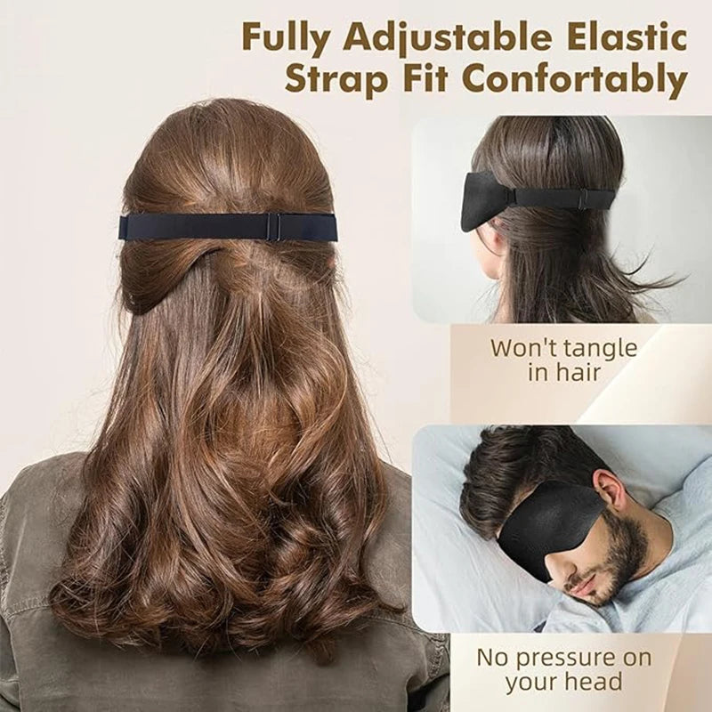 Sleep Eye Mask Weighted for Side Sleeper