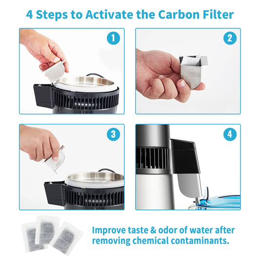 4L Water Distiller Purifier Filter