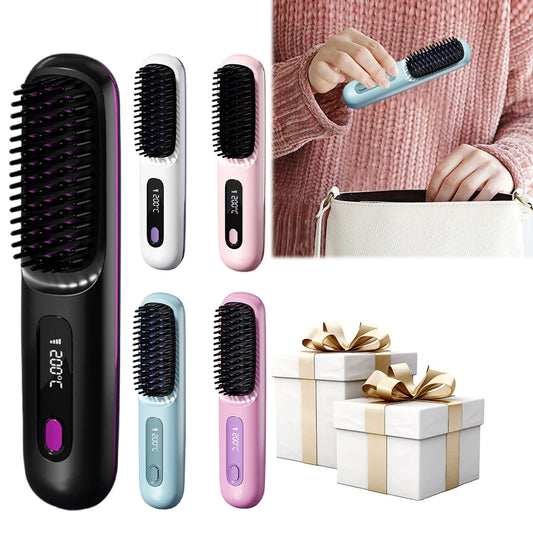 Cordless Hair Straightener Portable