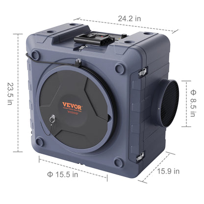 Air Scrubber with 3-Stage Filtration Stackable