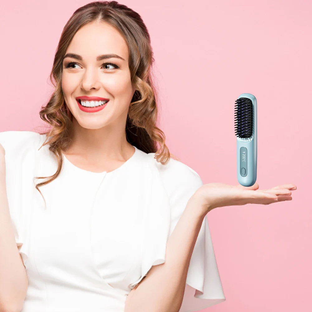 Cordless Hair Straightener Portable