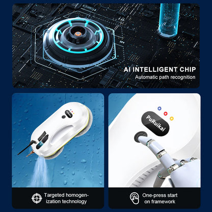 Window Cleaning Robot with Intelligent Path Planning