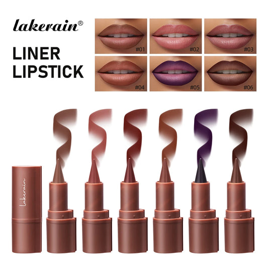 Tapered Gradient Matte Liner Lipstick - Waterproof