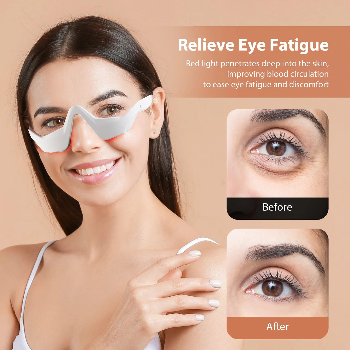 EMS Redlight Eye Massage Eyes Beauty Device