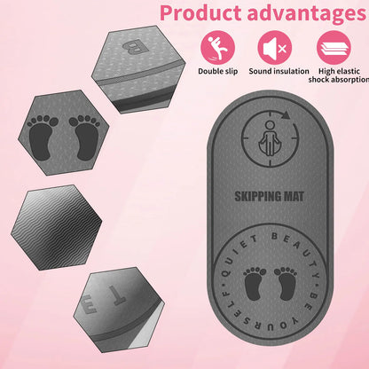 Jump Rope Mat Home Gym Exercise Protection