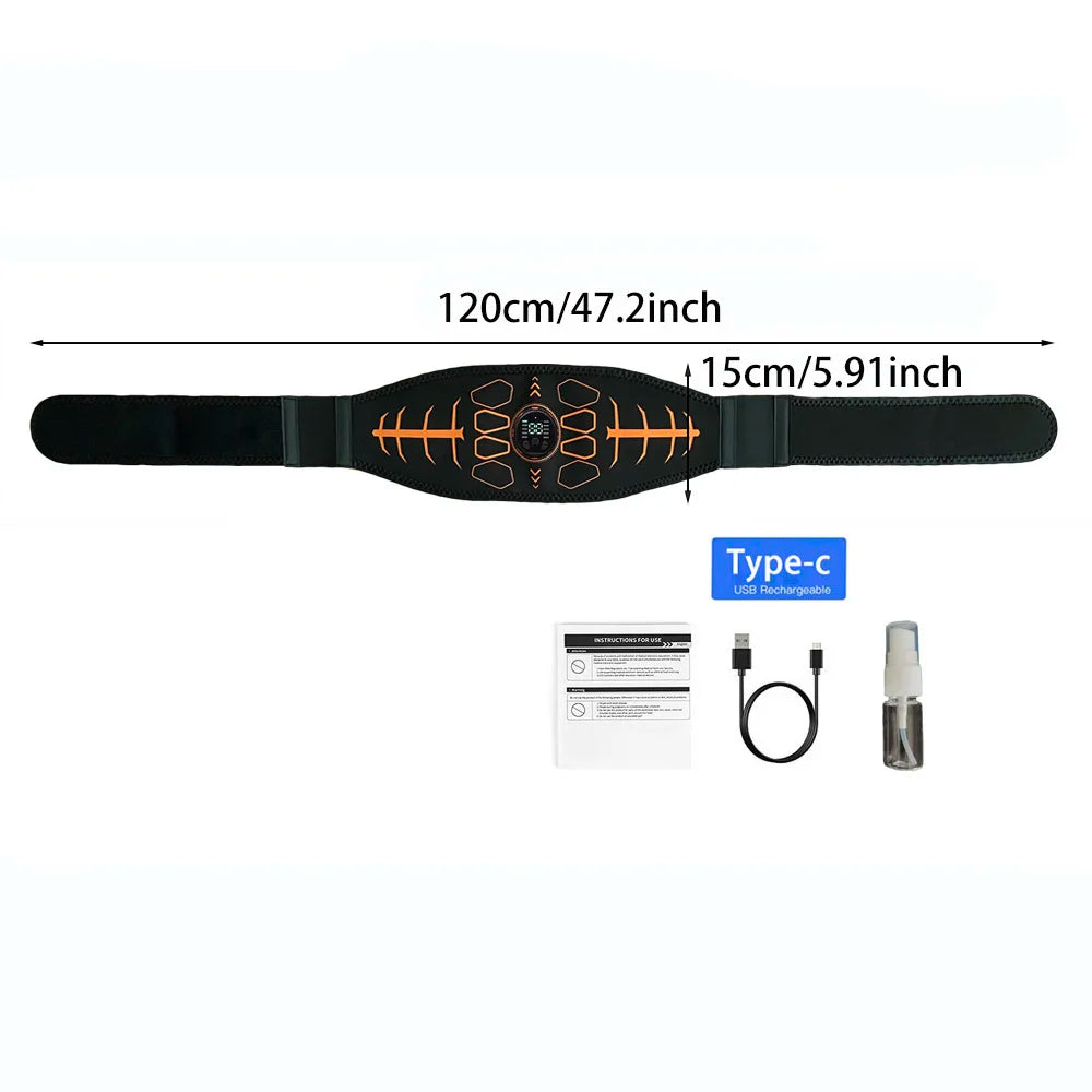 Abdominal Toning Belt EMS Muscle Stimulator