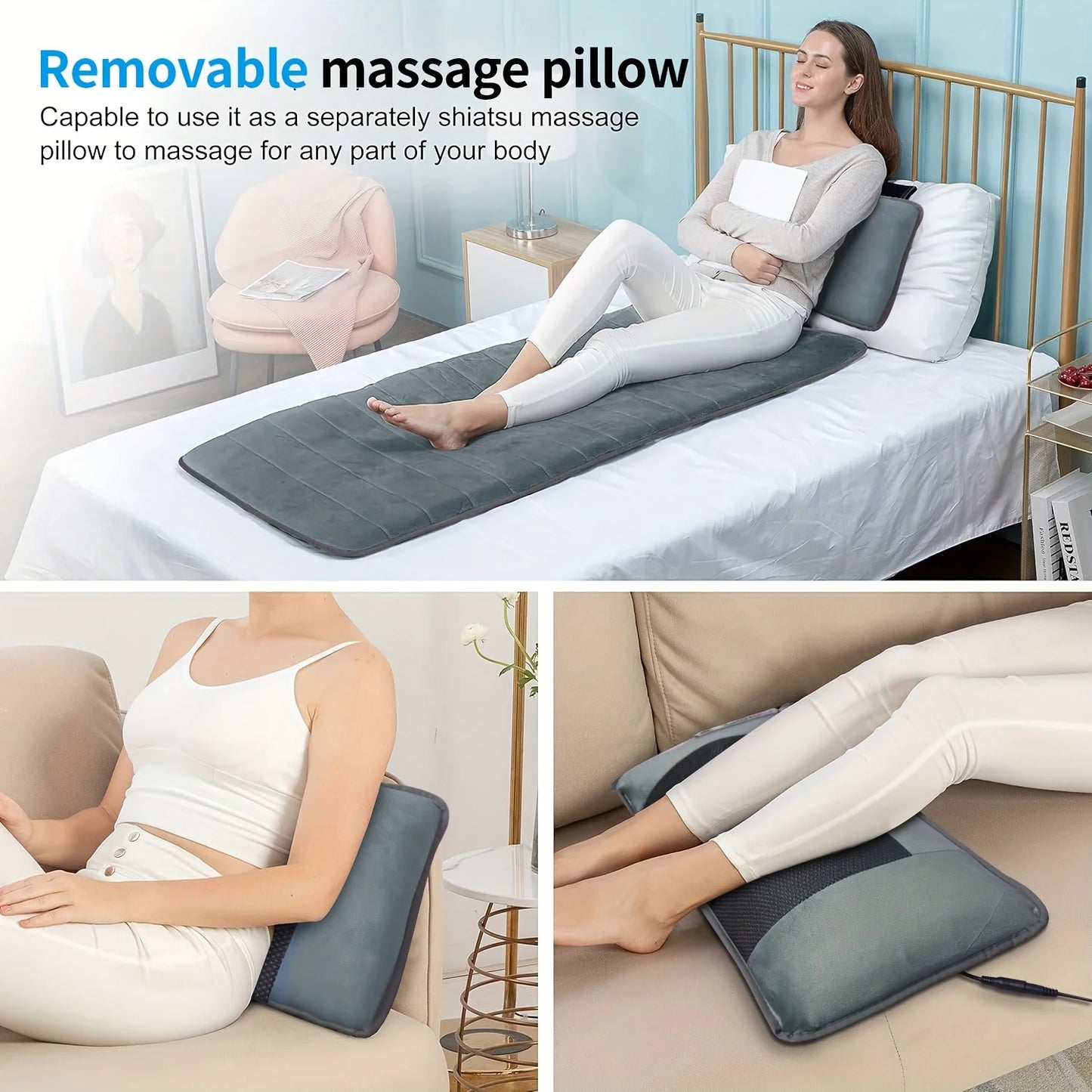 Full Body Home Multifunctional Heating  Massage Pad