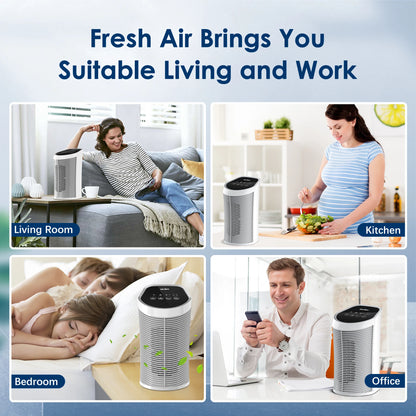 Air Purifier HEPA Filter Indoors 99.9% Removal