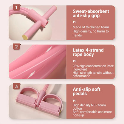 Resistance Band Multi Function  Yoga Pedal Puller