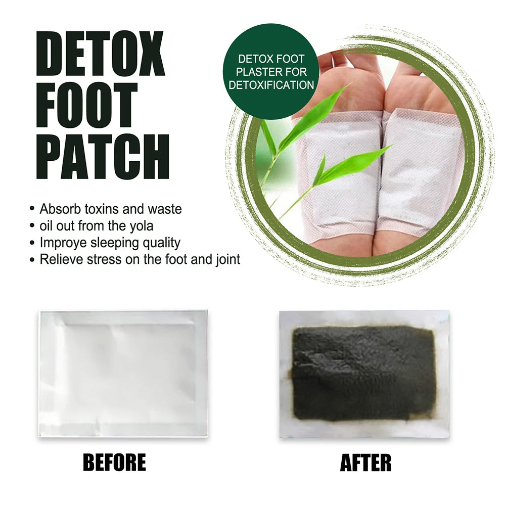 10-100P Detox Foot Patches Stress Relief