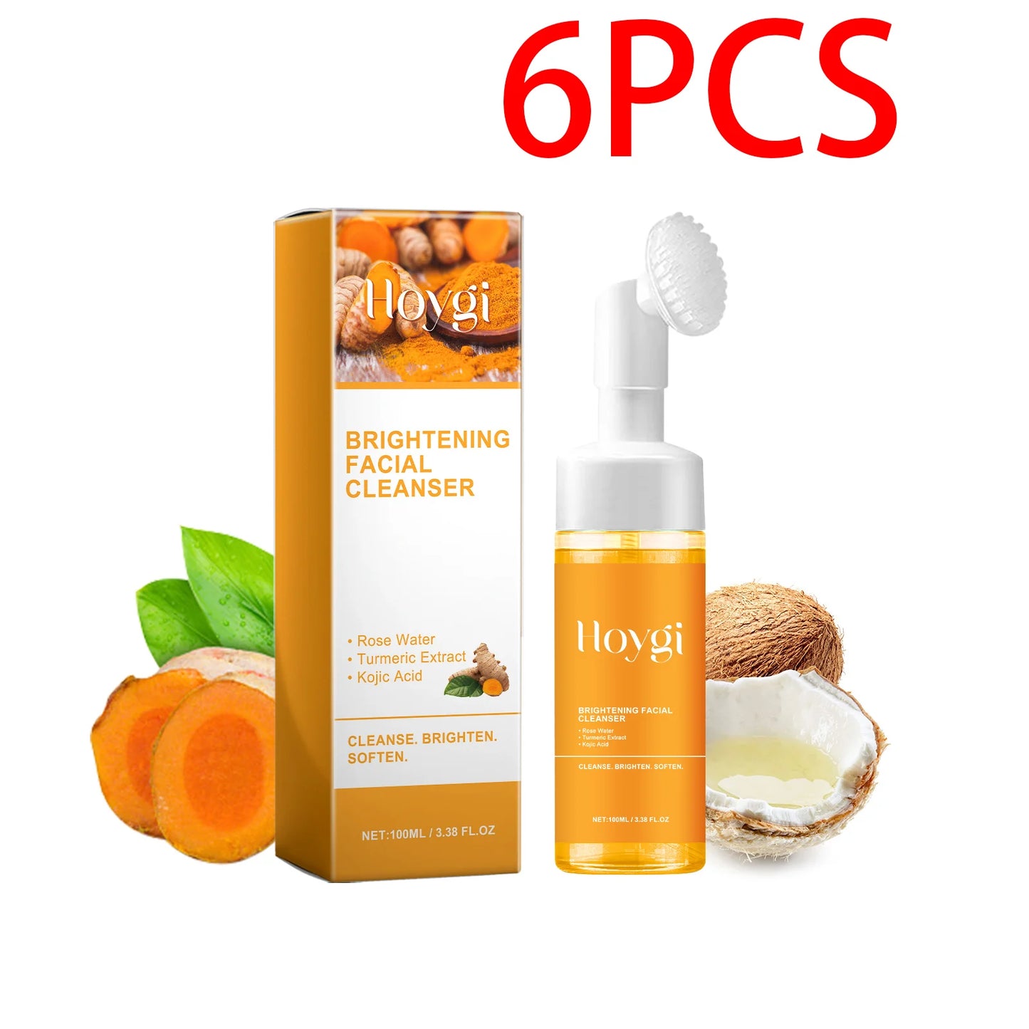 Turmeric Cleanser Exfoliating Face Wash Kojic Acid