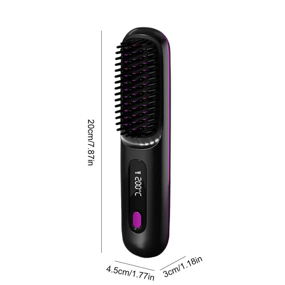 Cordless Hair Straightener Portable