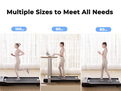 Anti-Slip Shock Absorption Portable Treadmill