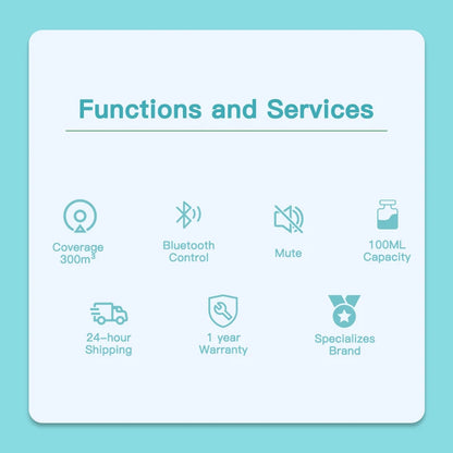 Wall Bluetooth Essential Oil Diffuser